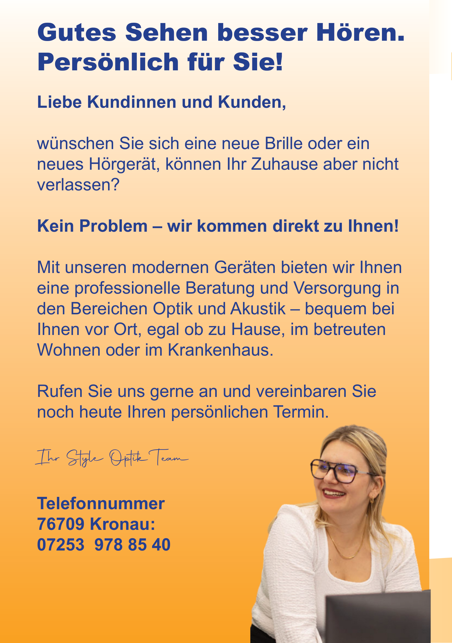 Flyer Innenseite links